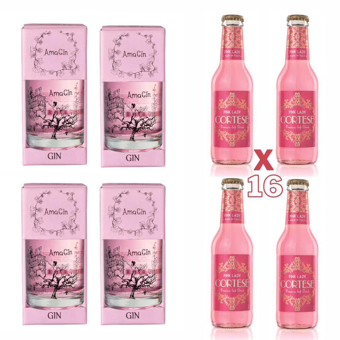 AmaGin Box Cortese Pink Lady